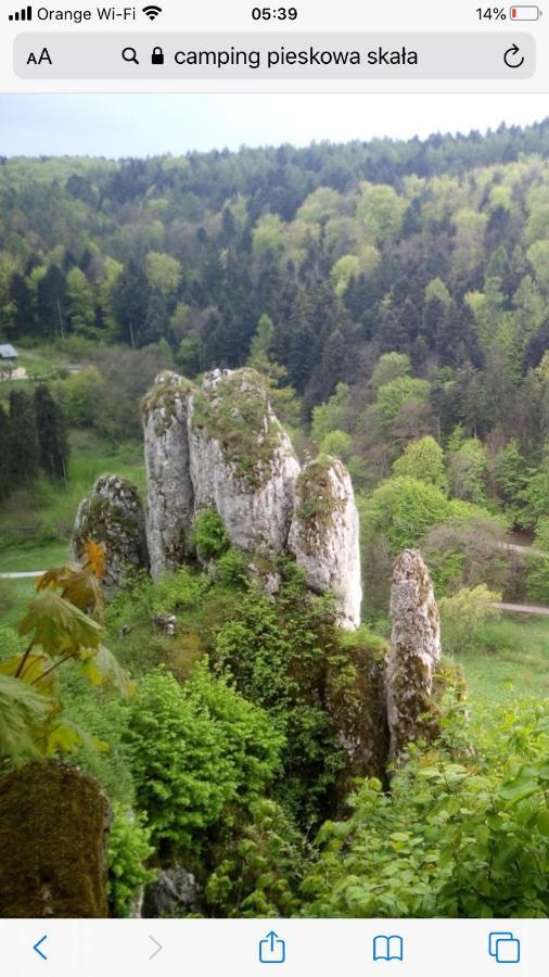Nasza Polana Pokoje Noclegi Pieskowa Skala Ojcow Exterior photo
